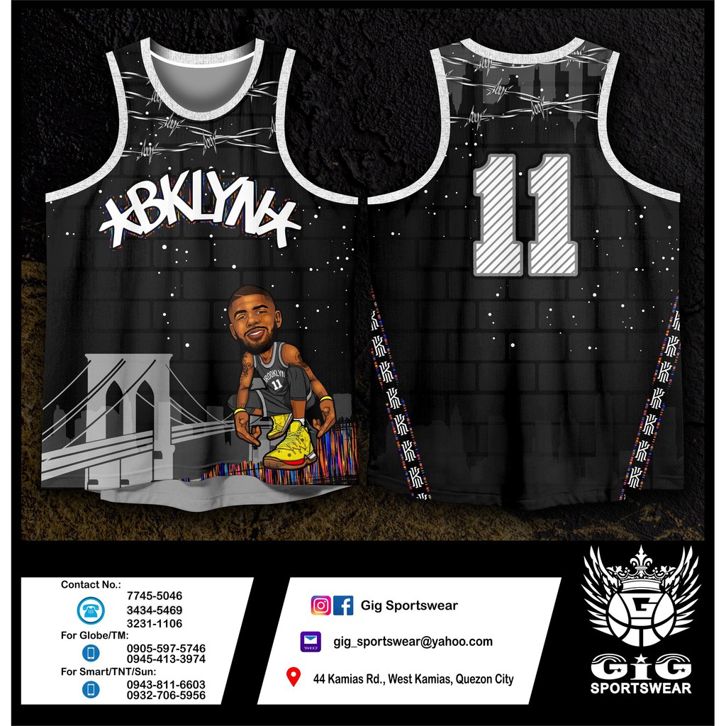 brooklyn nets jersey sublimation