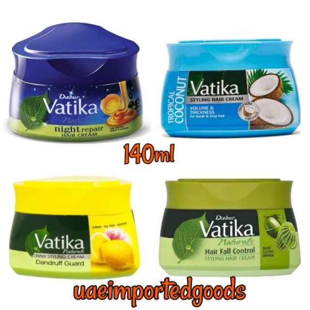 Vatika Naturals styling cream 140ml /imported | Shopee Philippines