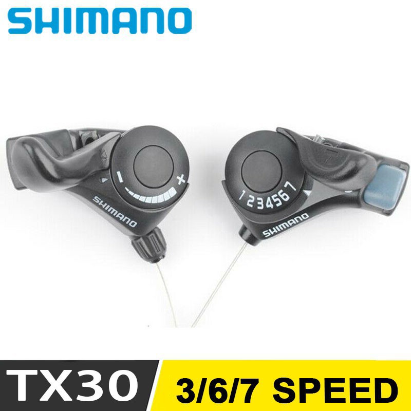 Shimano TOURNEY SL TX30 Shifter 3/6/7/18/21 Speed MTB Thumb Gear Shift Lever Set Shopee