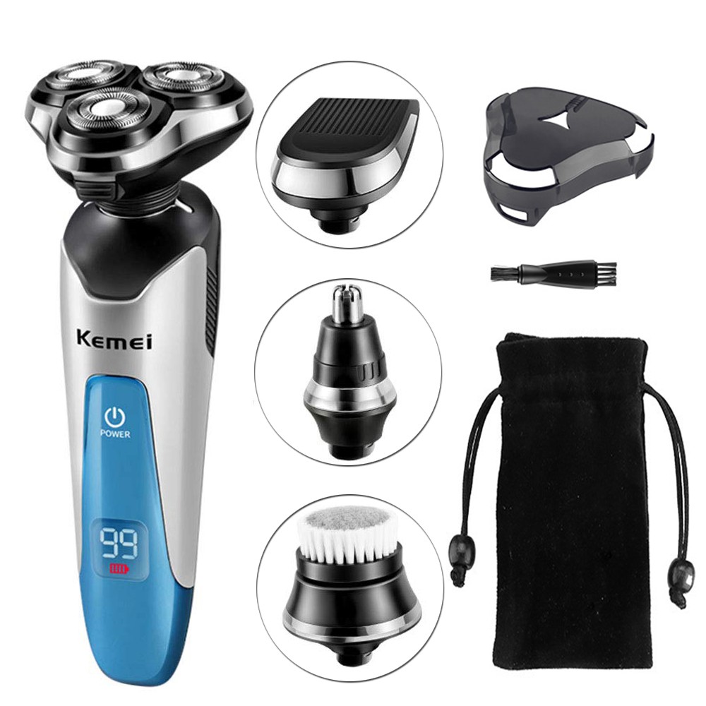 men grooming shaver