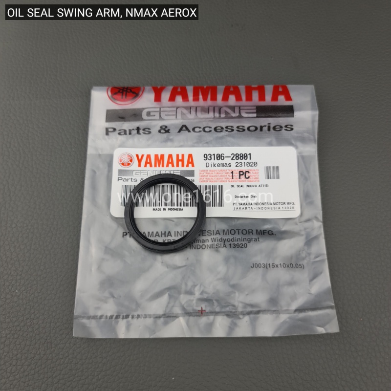 YAMAHA GENUINE SWING ARM OIL SEAL 93106-28801 FOR NMAX AEROX ALL ...