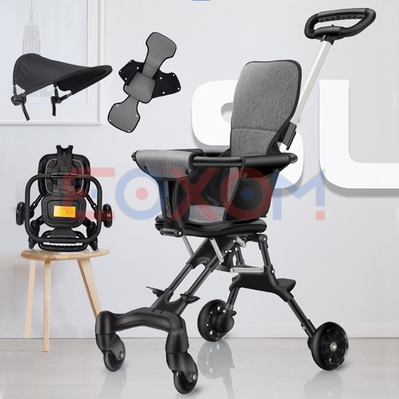 Foldable Stroller For Baby Lightweight Stroller For Kids With Umbrella toddler  Boy Girl