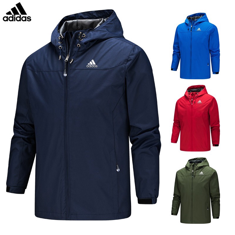 adidas hooded coat