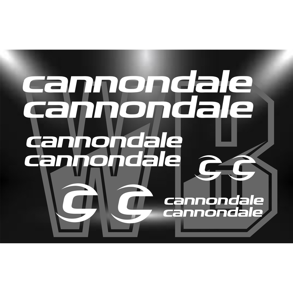 vintage cannondale decals