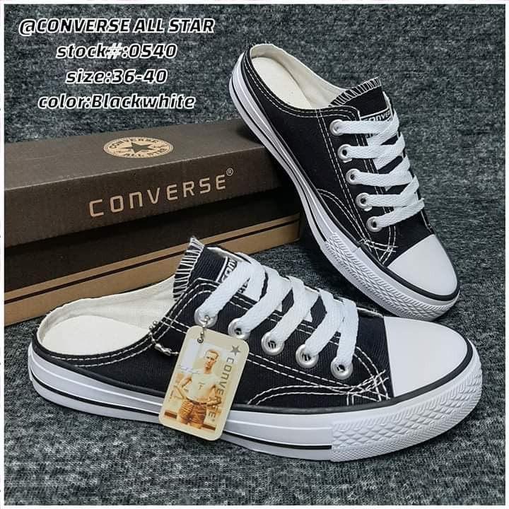 converse half shoes