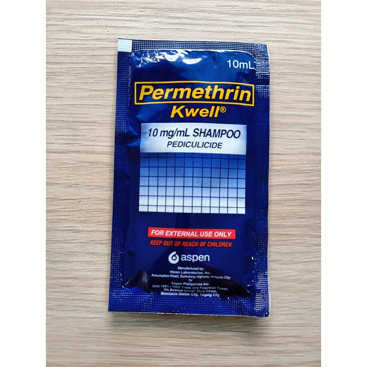 Kwell 10mg/ml Shampoo Sachet Shopee Philippines