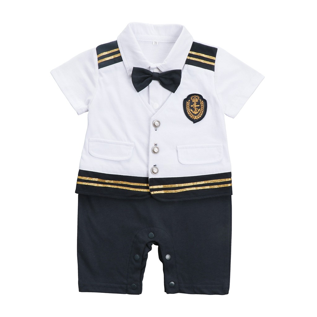 infant navy suit