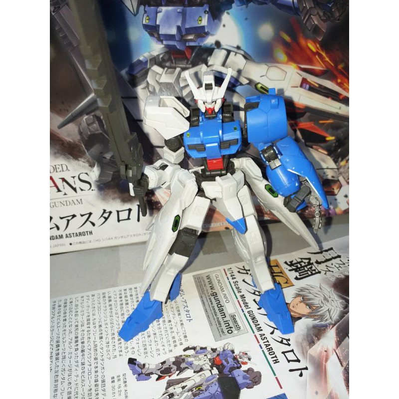 Gundam Astaroth Hg 1 144 Built Already Gundam Ibo Shopee Philippines