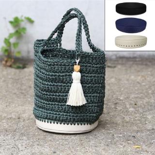time* DIY Leather Bag Base Shaper Bottom for Knitting Crochet Bags Handbag | Shopee Philippines