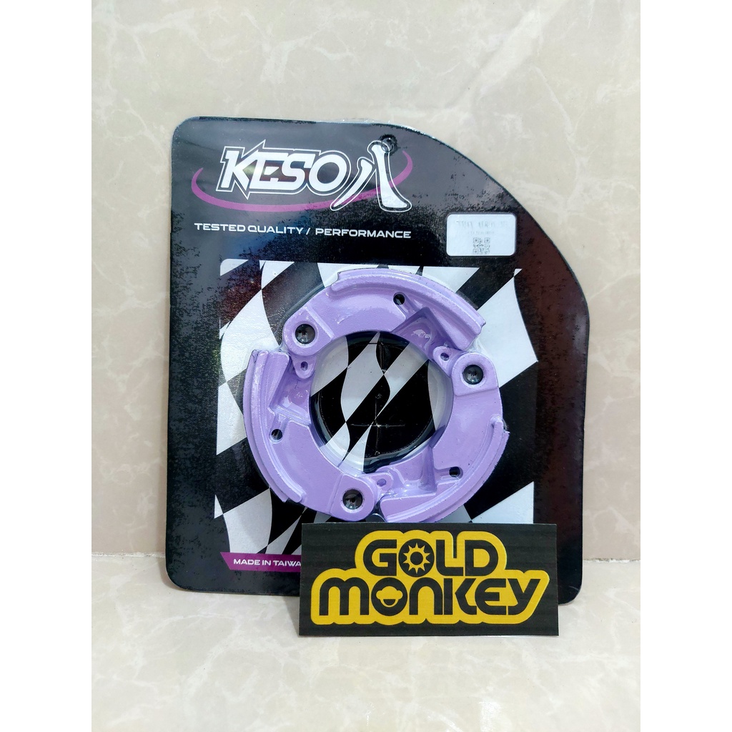 Keso Clutch Lining/Shoe Yamaha NMax 155 / Aerox 155 / M3 / Mio i125