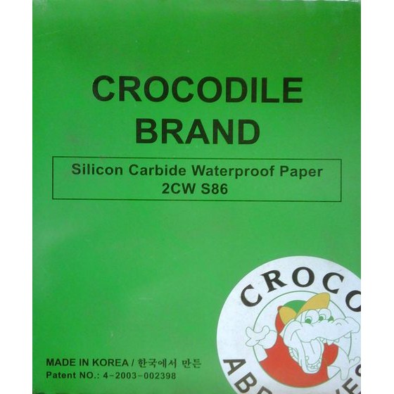 CROCODILE Sandpaper 100 Sheets / Ream Sand Paper Shopee Philippines