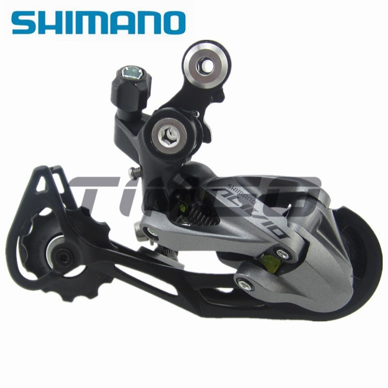 Shimano Alivio RD-M4000 MTB Bike 9 Speed Shadow Rear Derailleur Black ...