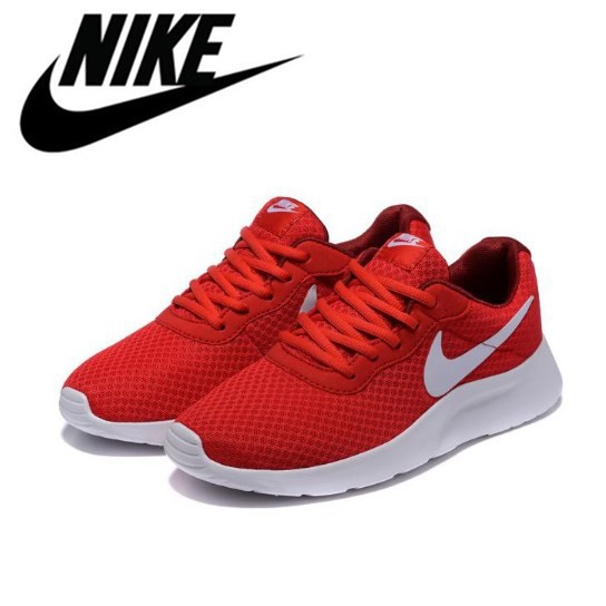 red nike shoes woman