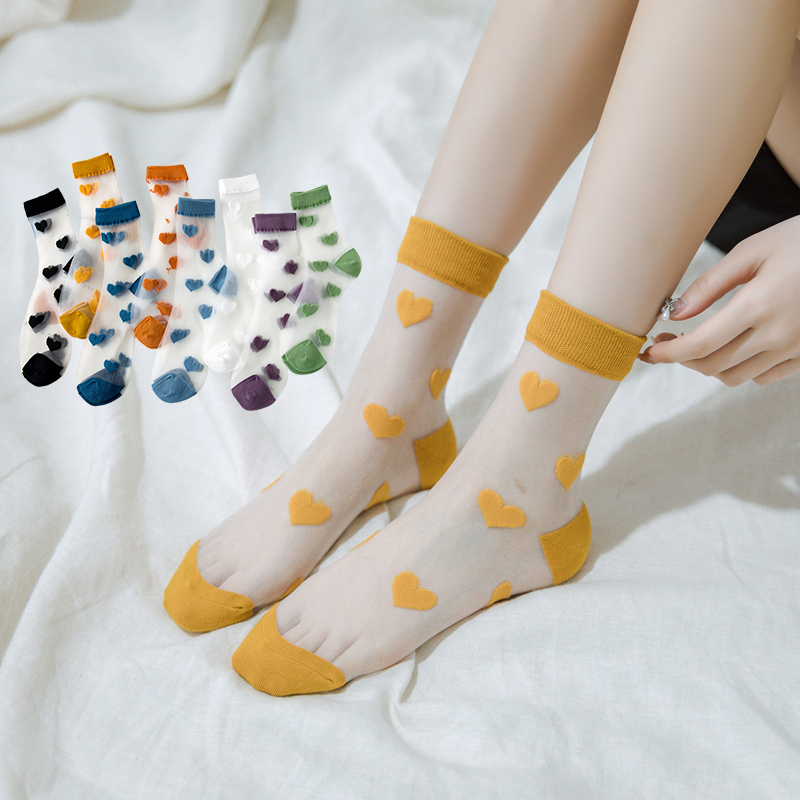 ladies nylon ankle socks