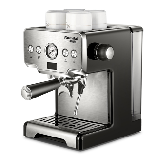 Gemilai CRM3605 Coffee Maker Machine Stainless Steel Coffee Machine 15 ...