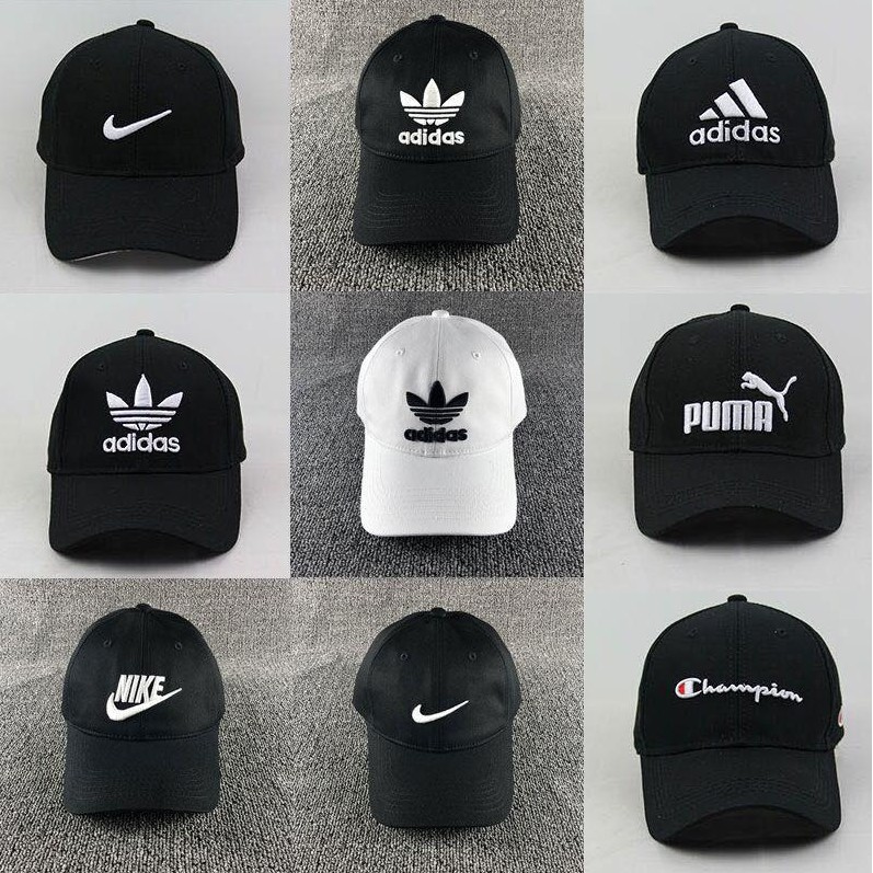 nike and adidas caps