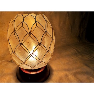 Floral Capiz Bedside/ desktop Table Lamp | Shopee Philippines