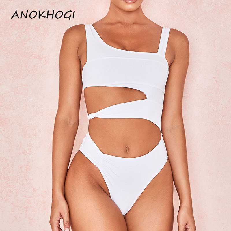 white 1 piece swimsuit