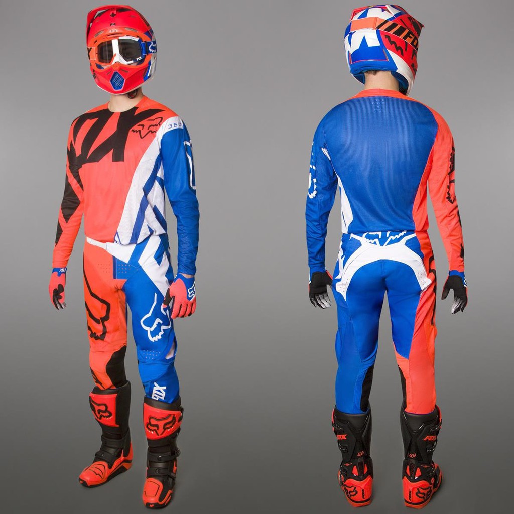 orange motocross gear