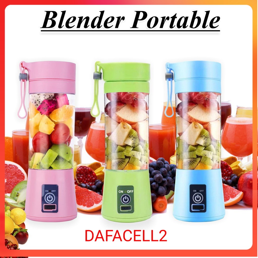 Portable Rechargeable Blender Usb Blender Mini Mixer Smoothie Maker