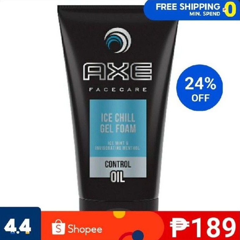 axe facial foam