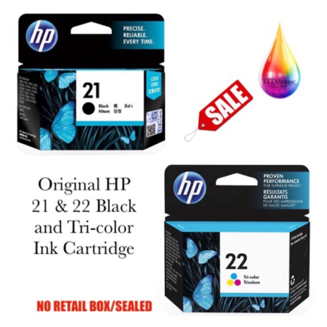 hp 21 and 22 ink cartridge price