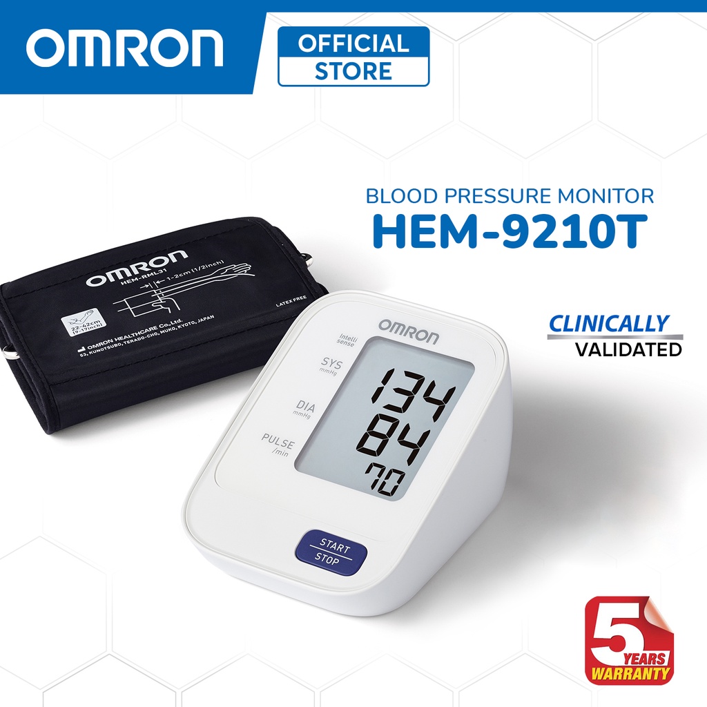 Omron Hem T Automatic Blood Pressure Monitor Digital Bp Shopee Philippines