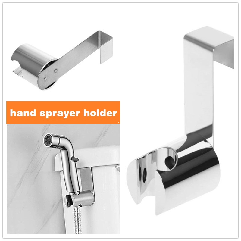 Bidet Sprayer Holder Toilet Sprayer Hanging Bracket Bathroom Handheld ...