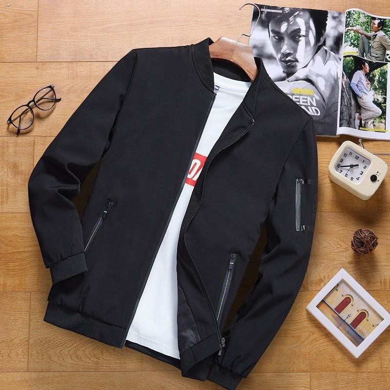 NEW Classic Korean Men's Bomber Jacket COD Unisex Plain Hoodie Jacket ...