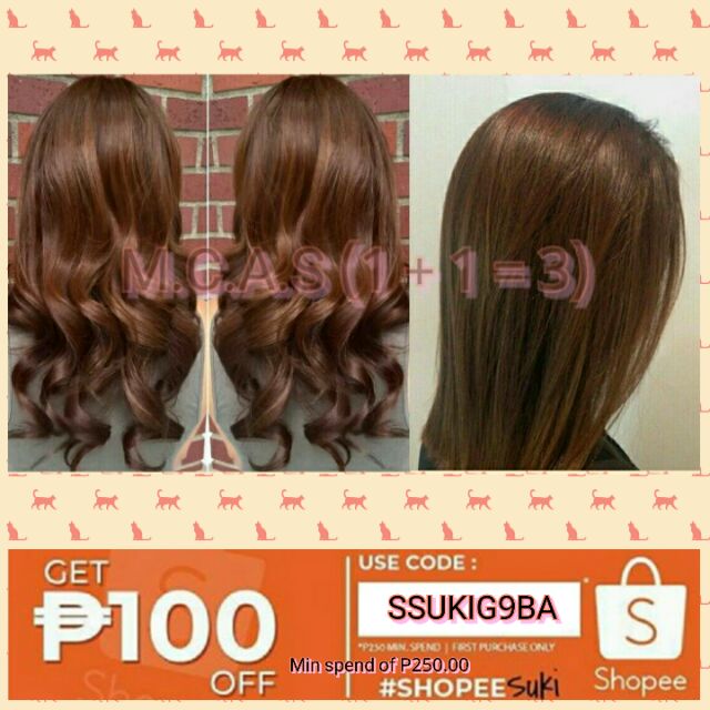 Medium Chestnut Hair Color Plant Hair Care Dye 35ml Shopee