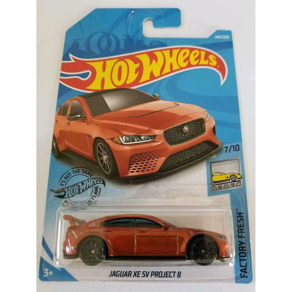 hot wheels jaguar xe sv project 8