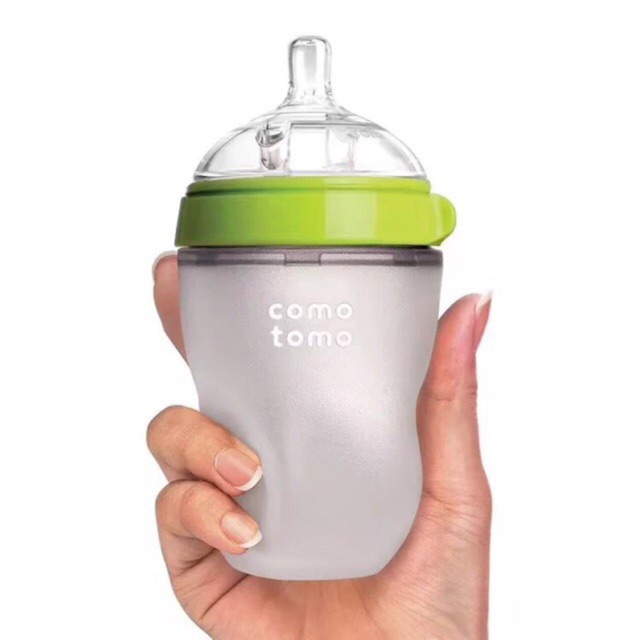 comotomo silicone baby bottle