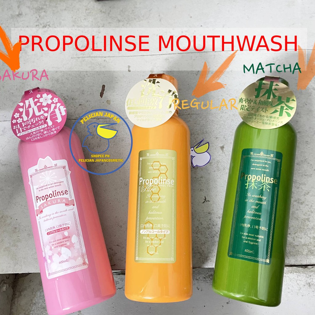 propolinse Mouthwash 600ml Japan Shopee Philippines