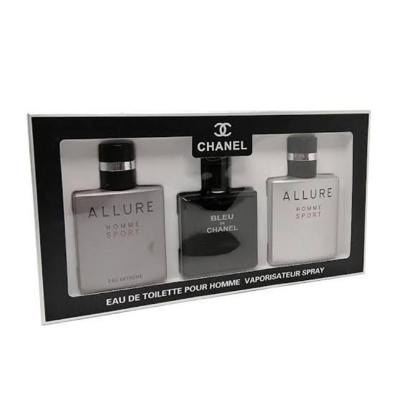 Bleu De Chanel Perfume Gift Set for Men | Shopee Philippines