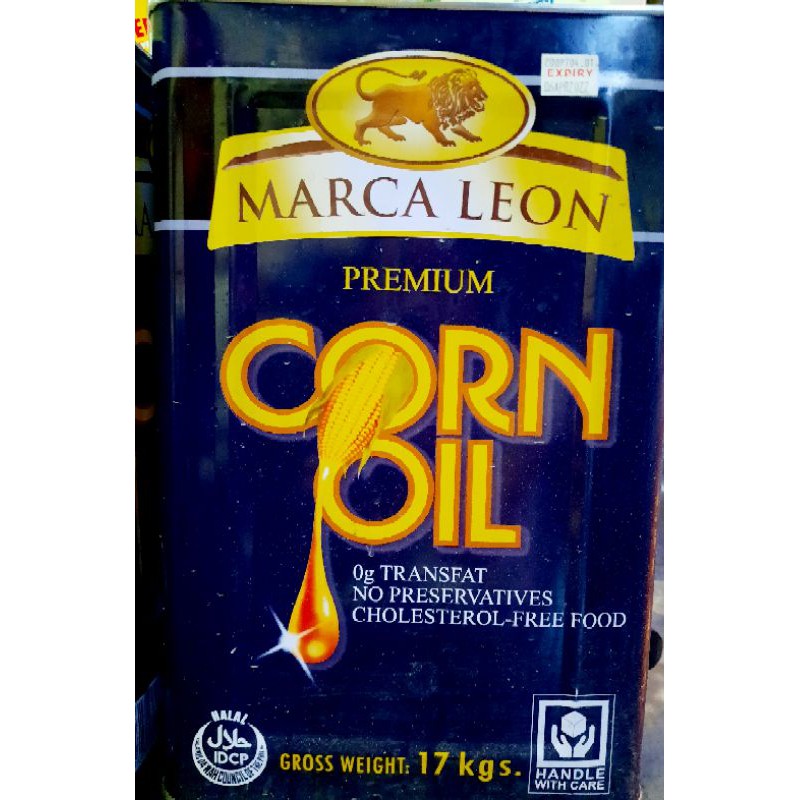 Marca Leon Corn Oil per can | Shopee Philippines