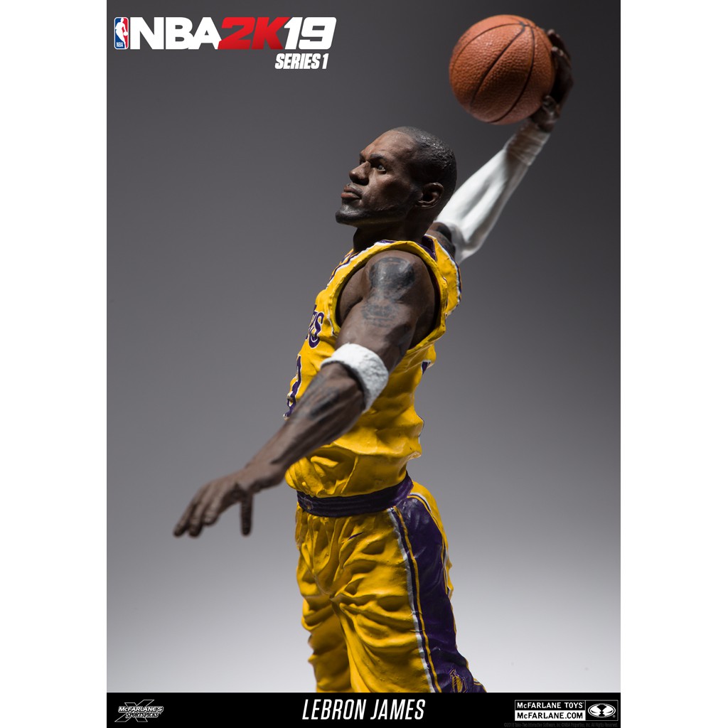 mcfarlane toys lebron james lakers