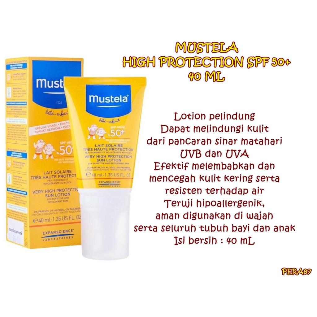 sunblock mustela