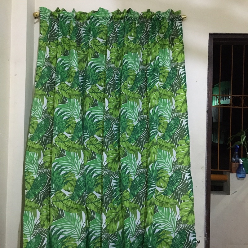HANALIE TROPICAL CURTAIN/ VALANCE, SINK , WINDOW AND DOOR Shopee Philippines