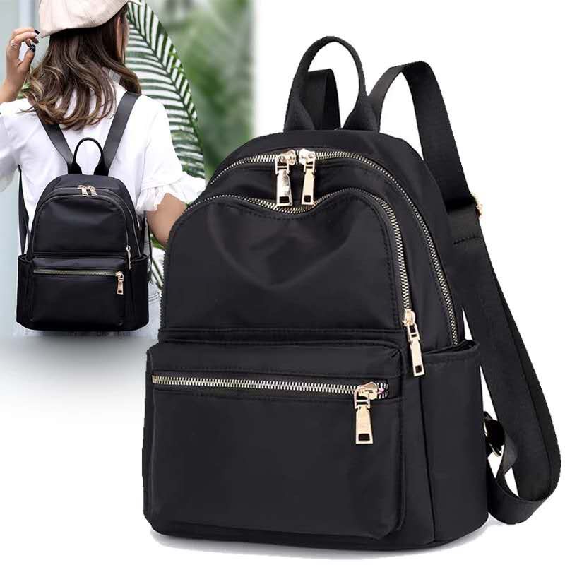 Korean backpack nylon oxford bag ladies casual wild bag travel backpack