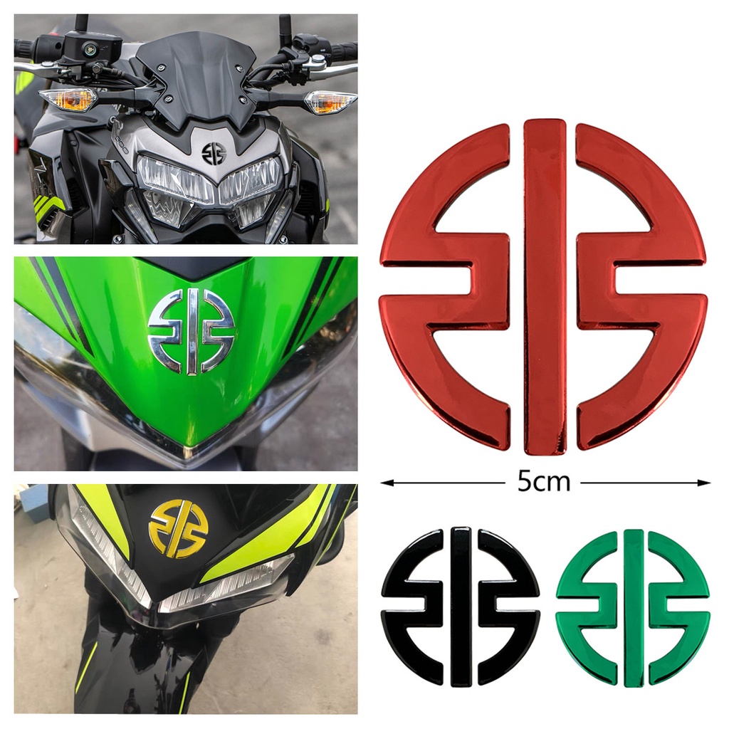 3D Motorcycle Decal Tank Stickers Emblem Logos for Kawasaki H2 NINJA