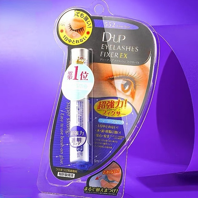 DUP False Eyelashes Glue EX552 Quickdrying Transparent Lasting Firm