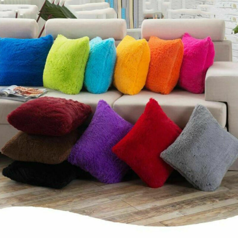 Fluffy Sofa Cushions Baci Living Room