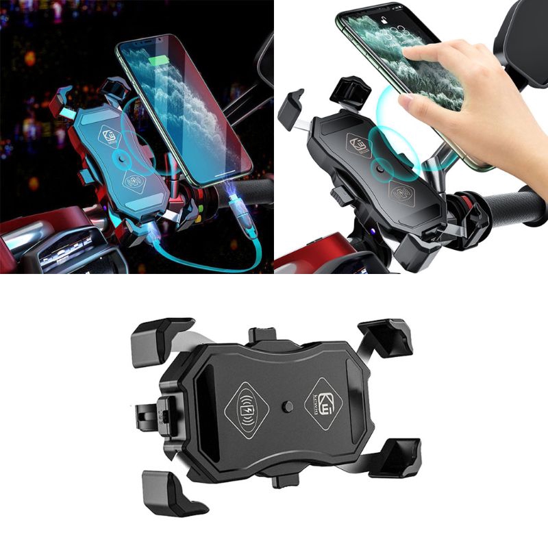 motorcycle wireless charging mount