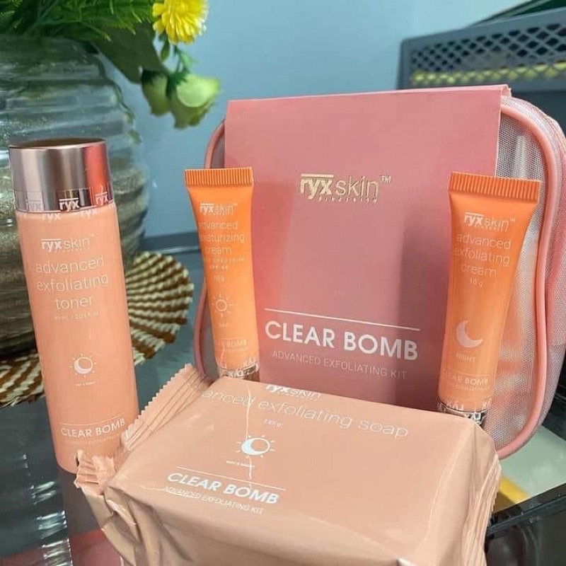 CLEAR BOMB ADVANCED EXFOLIATING KIT Shopee Philippines