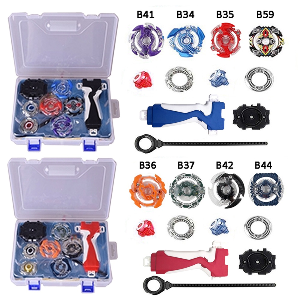 Beyblade 4 In 1 Set Burst Booster Alloy Fighting Burst Gyro Ripcord ...