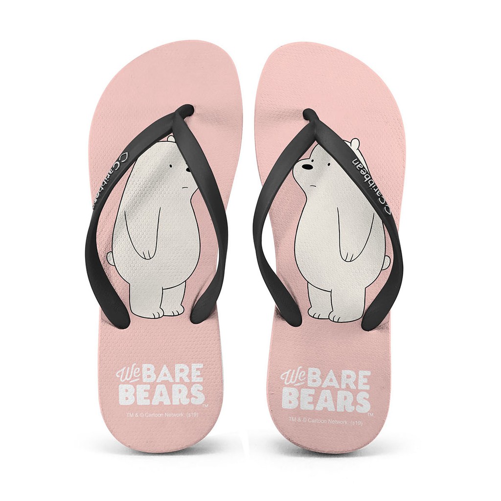 bear flip flops
