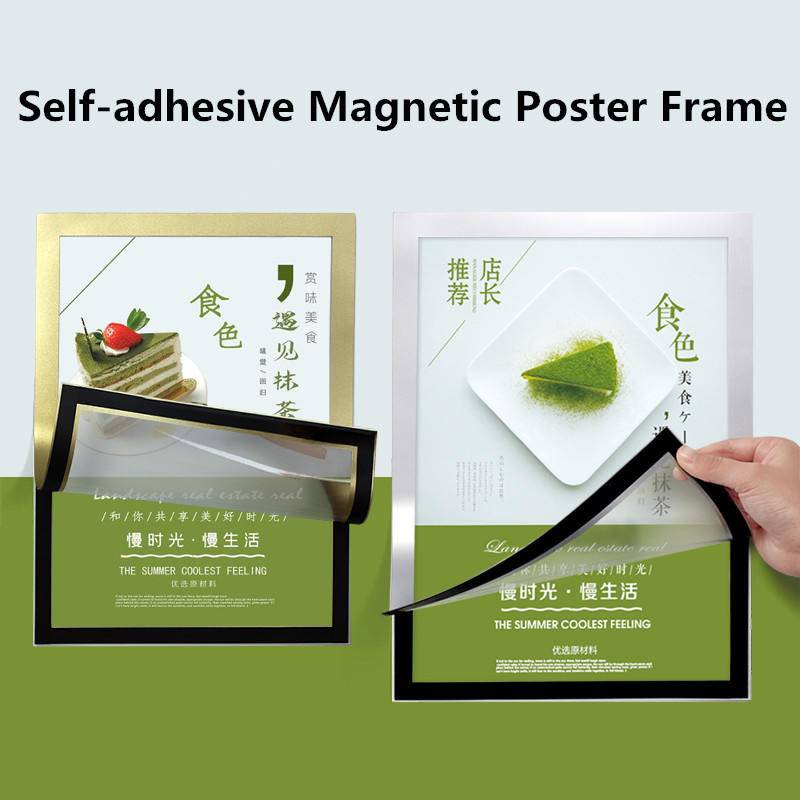 A4 Picture Frames for Wall Mount Business Permit Photo Note Holder Display Poster
