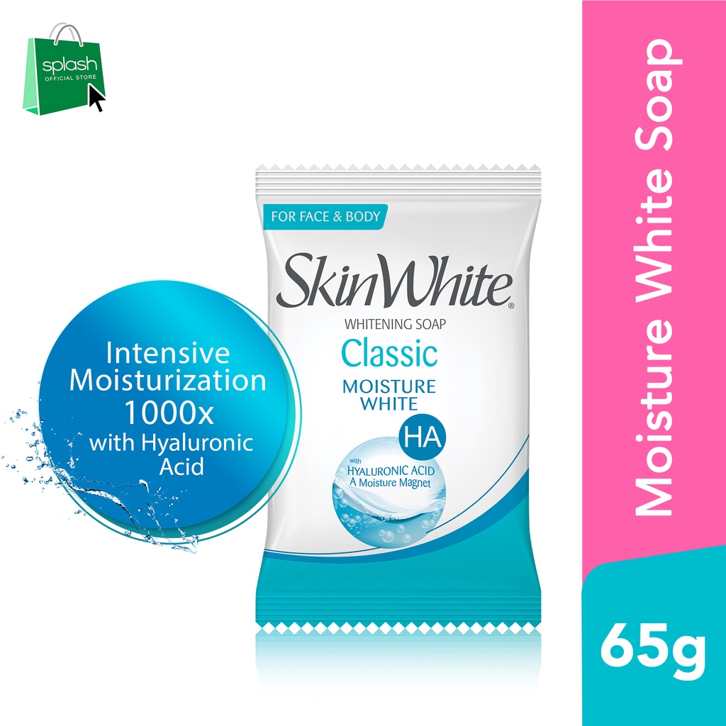 SkinWhite Moisture White Soap with Hyaluronic Acid 65g Shopee Philippines