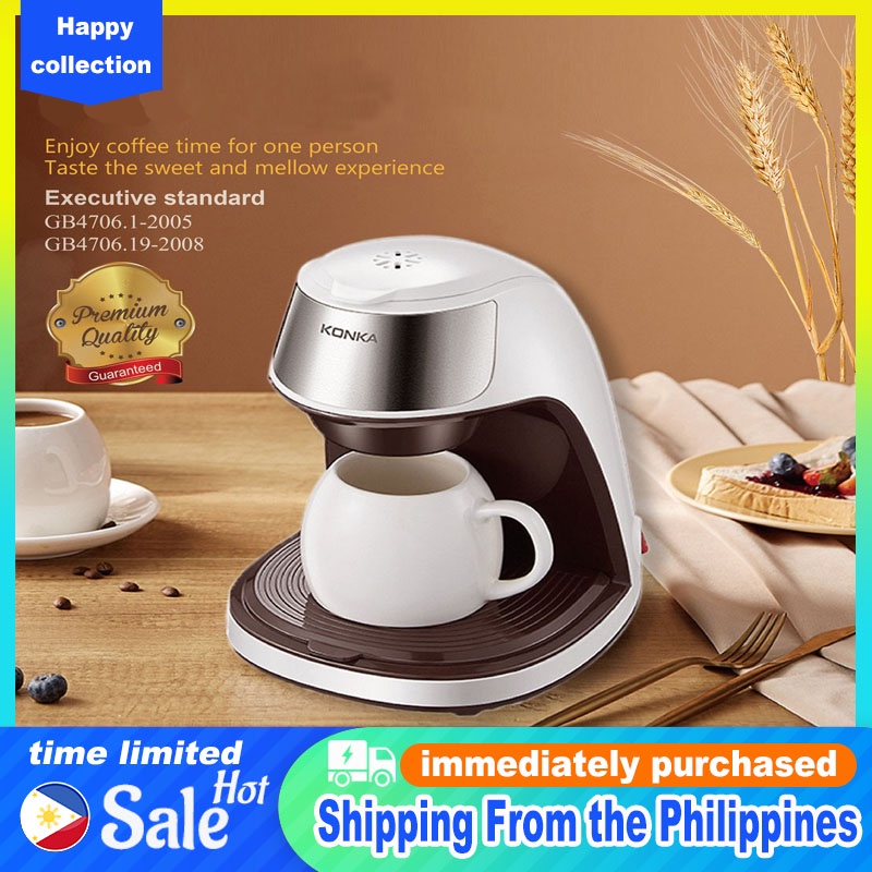 3in1 Espresso Coffee Maker for Capsule/Ground Coffee,Portable Coffee