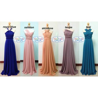 one size bridesmaid dresses